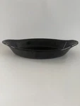 Vintage Diversified Ceramics Black Butter Dish With Handles 629 Usa. Fixed Price $12.10.