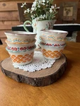 Pioneer Woman Flea Market 6 Pk 4IN Small Ramekin Bowls Stoneware Box. Fixed Price $16.90.