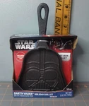 Disney Star Wars Holiday Darth Vader Cast Iron Baking Skillet With Cookie Mix. Fixed Price $11.95.