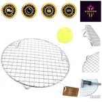 Durable 11" Round Stainless Steel Cooling Rack Oven Safe & Rust-resistant. Fixed Price $35.24.