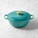 Creuset Enameled Cast Iron Soup Pot-williams Sonoma 38594. Fixed Price $190.99.