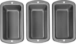 Wilton Recipe Right Non-stick Mini Loaf Set, Small For Baking, 3-P. Fixed Price $17.95.