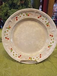 Antique Array Brick Oven Stoneware Strawberries Plate. Fixed Price $8.99.