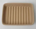 Pampered Chef 5114 Stoneware Ridged Baking Dish 9"X6.75"X1.75". Fixed Price $24.00.