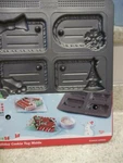 Christmas Holiday Cookie Tag Molds By Good Bow Tree Candy Cane Snowflake. Fixed Price $5.00.