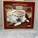 Spode Christmas Tree Peppermint Dip Set With Ramekin & Spreader. Fixed Price $16.99.