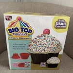 Big Top Cupcake Silicone Bakeware As Seen Tv Complete With Instructions. Fixed Price $9.99.