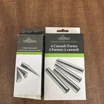 Lot Of Fox Run 4 Cannoli Forms & 6 Cream Horn Molds Stainless New. Fixed Price $9.00.