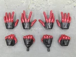1/6 Scale Toy Marvel's Spider-man Miles Morales Male Gloved Hand Set (X8). Fixed Price $25.63.