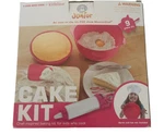 Junior Masterchef Kids 9 Piece Cake Baking And Decorating Kit Recipes Included. Fixed Price $22.49.