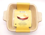 Le Creuset 5 1/2" Stoneware 13CM 18OZ Small Square Baking Dish - Cerise Red. Fixed Price $32.99.