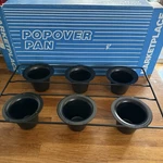 Vintage - Bakers Advantage Roshco Non Stick 6 Cup Popover Pan Original Box. Fixed Price $24.95.