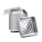 Fig & Leaf (35 Pack) 8 X Square Baking Cake Pans Inch, Silver. Fixed Price $37.04.