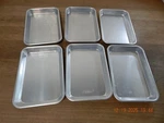 Nordic Ware Naturals Baker's Aluminum 7"X10" Lot Of 6. Fixed Price $39.99.
