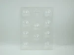 Candy Mold Ten Soccer Ball Shapes Clear Plastic Ck Products 90-6008. Fixed Price $14.99.