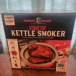 Nordic Ware Stovetop Kettle Smoker & Wood Roaster Cooker Red Made In Usa New. Fixed Price $79.99.