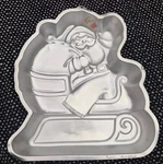 1984 Wilton Santa 'n Sleigh Cake Pan 2105-3235. Fixed Price $33.99.