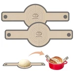 Koolstuffs Silicone Bread Sling For Dutch Oven, Pcs 2PACK Round, Gray. Fixed Price $18.29.