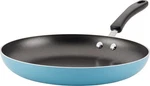 Farberware Frying Pan Cookstart Diamondmax Nonstick 12" Skillet, Aqua. Fixed Price $50.43.