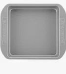 Farberware Nonstick Square Cake Pan Gray New In Box Basics Bakeware 48287-C. Fixed Price $17.95.