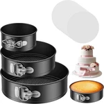 Kootek 3-PIECE Nonstick Springform Set: 4, 7 & 9 Inch Round With 50 Par. Fixed Price $26.57.