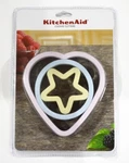 Kitchenaid Cookie Cutters Heart Star Circle - Holiday Baking Stainless Steel New. Fixed Price $9.99.