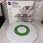 Wilton Trim-n-turn Ultra Cake Decorating Turntable Stand 12 Rotating Plat. Fixed Price $19.99.