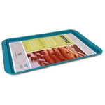 11X17 Inch Ceramic Coated Non-stick Cookie Sheet Jelly Roll Pan Blue Granite. Fixed Price $37.66.