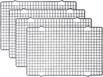 Tebery Pack Heavy-duty Wire Cooking Baking Racks, BLACK-4PC. Fixed Price $25.11.