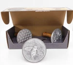 Nordic Ware Honey Bee Cookie Stamps With Wood Handles, Set Of 3 - New. Fixed Price $34.95.