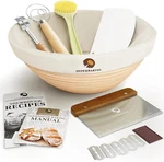Bread Proofing Basket, Round 9 Inch Sourdough Starter Kit, For. Fixed Price $32.26.