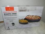 Emeril Lagasse 2-PIECE Oval Stoneware Baking Dish. 2.5QT & 1QT. Fixed Price $34.95.