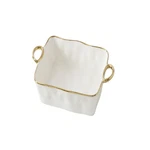 Pampa Bay Rectangular Baking Dish Golden Handles Kitchen Gift CER2808WG. Fixed Price $132.80.