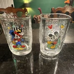 Mcdonald's Disney World Glass Mug Set Original 2000 Restaurants & Fast Food. Fixed Price $17.99.
