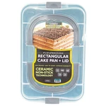 Casaware 9 X 13 2-INCH Covered Rectangular Cake Pan With Wide Handles (blue.... Fixed Price $48.85.
