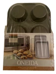 Oneida 4 Piece Toaster Oven Bakeware Set Cake/muffin Pan Cool Rack Cookie Sheet. Fixed Price $11.01.