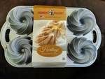 Nordic Ware Platinum Mini Heritage Bundtlette Cake Pan New Usa. Fixed Price $35.00.