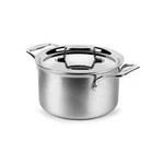 All-clad D55504 Brushed 5-PLY 4-QT Ultimate Soup Pot With Lid. Fixed Price $169.99.