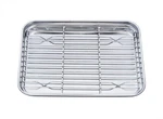 Teamfar Toaster Oven Pan Tray With Cooling Rack, Stainless Steel. Fixed Price $20.49.