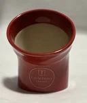Emile Henry Red Rouge Ceramic Salt Pig Cellar France 02.01 Approximately 5 Tall. Fixed Price $34.50.