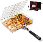 Stainless Steel Folding Portable Outdoor Camping Rack, Cooking Accessories,. Fixed Price $35.90.