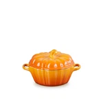 Le Creuset Stoneware Mini Pumpkin Cocotte, Persimmon. Fixed Price $149.00.