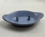 Bakato Casserole Potato Dish Blue Speckled Christian Ridge Pottery 1985 Vtg Main. Fixed Price $18.70.