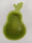 Chantal #93-PR12 Pear-shaped Avocado Green Glazed Cup Bakeware Dish 2003. Fixed Price $12.94.