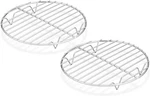 Round Cooling Rack Set Of 2, 7 Inch Baking Steaming Roasting. Fixed Price $13.95.