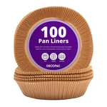 Decopac 7" Cake Pan Liners, 100 Pack, Non-stick Siliconized Greaseproof Paper.... Fixed Price $27.52.