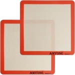 Amyone Square Silicone Baking Mats For Inch PAN/11X11 Cheesecake. Fixed Price $22.99.