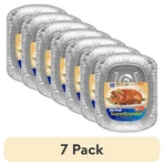 (7 Pack) Ez Foil Lb Super Roaster Disposable Turkey Pan, 16 X 12.5 3.25 In. Fixed Price $27.28.