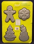 Food Network Holiday Cookie Pan - Nonstick 4 Different Designs New!. Fixed Price $9.99.