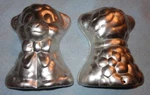 Vtg 1974 Wilton Easter Lamb Upright 3D Sheep Cake Mold Aluminum Pan 502-386. Fixed Price $16.50.